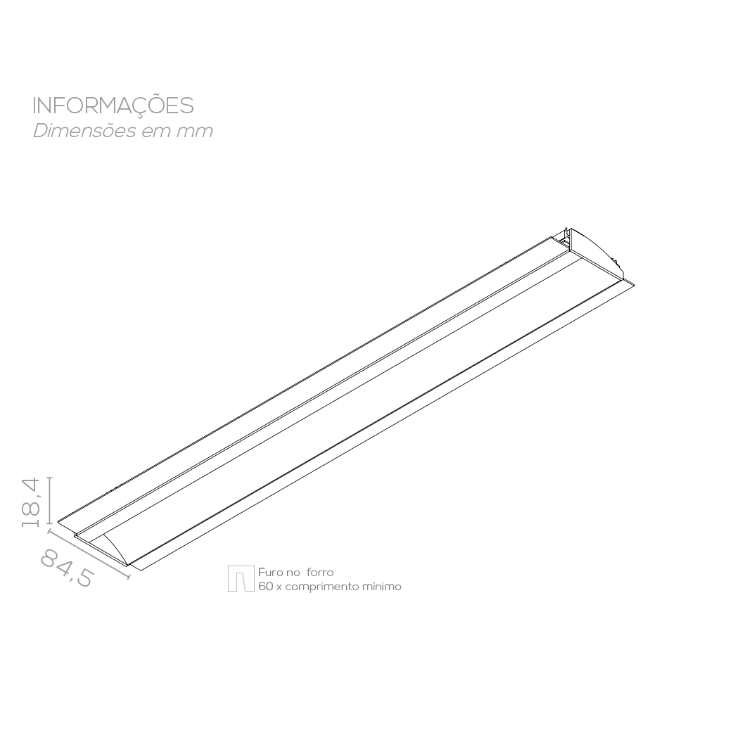 PERFIL LED P8418EB - Imagem 2