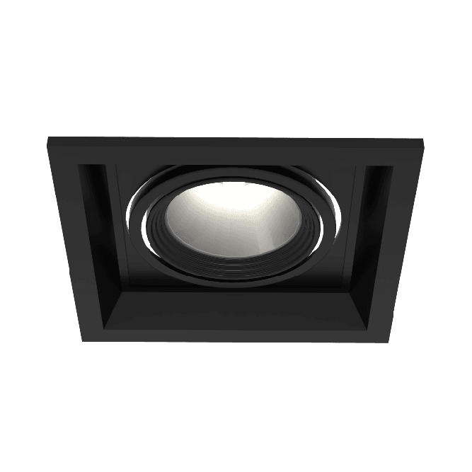 Luminária de embutir Twistar Flat 153 x1