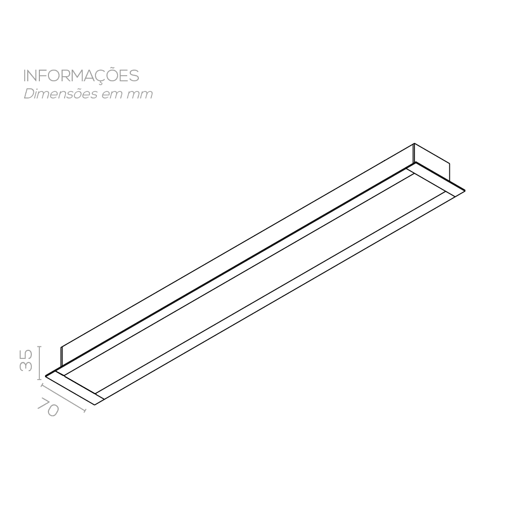 PERFIL LED P7035EB - Imagem 2