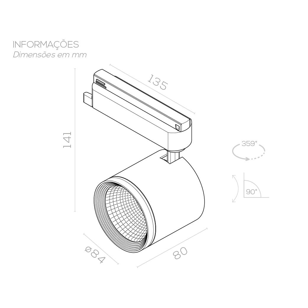 SPOT PY 3000 lm - Imagem 2